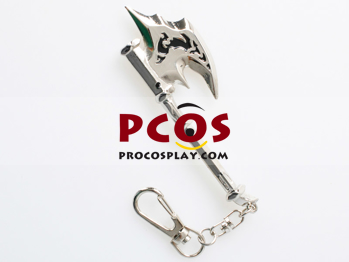 Picture of World of Warcraft Metal Big Axe Cosplay Key Chain