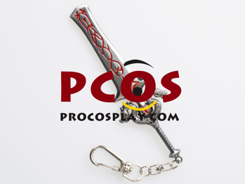 Picture of World of Warcraft Greatsword of the Brotherhood Cosplay Key Chain