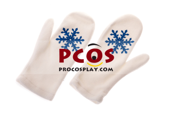 Picture of Best Vocaloid Snow Miku Cosplay Gloves