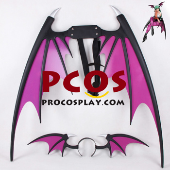 Picture of Darkstalkers: The Night Warriors Morrigan Aensland Cosplay Wings and Headwear mp001861