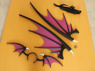 Picture of Darkstalkers: The Night Warriors Morrigan Aensland Cosplay Wings and Headwear mp001861