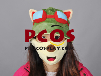 League of Legends LoL Rammus Hat Green Version Cosplay