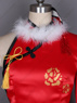 Picture of Kantai Collection Ping Red Cheongsam Cosplay Costume mp002004