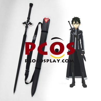 Picture of Sword Art Online Ⅱ Mother's Rosary GGO Kirigaya Kazuto Cosplay Black Sword