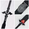 Picture of Sword Art Online Ⅱ Mother's Rosary GGO Kirigaya Kazuto Cosplay Black Sword