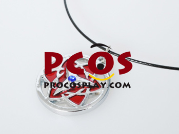 Picture of Ready to Ship Anime Uchiha Sasuke Eternal Mangekyo Sharingan Cosplay Necklace mp001983