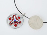 Picture of Ready to Ship Anime Uchiha Sasuke Eternal Mangekyo Sharingan Cosplay Necklace mp001983