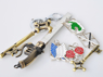 Picture of Attack On Titan Cosplay Necklace and Key Chain Set mp001991