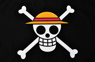 Picture of One Piece Monkey·D·Luffy Straw Hat Pirates Cosplay Flag mp001997