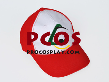 Picture of Pokemon Ash Ketchum Cosplay Hat  and Ball C00441