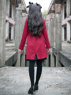 Picture of Fate/stay Night The Holy Grail War Tohsaka Rin Cosplay Red Uniform mp002151