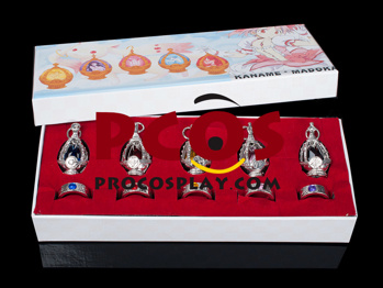 Picture of Ready to Ship New style Puella Magi Madoka Magica Soul Gem 10pcs Ring Crystal Ball Cosplay mp001064