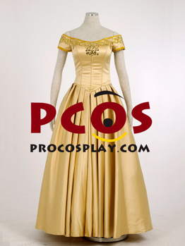 Immagine di Once Upon a Time Belle Lacey Cosplay Evening Dress mp002386