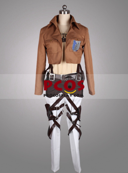 Picture of Attack on Titan Shingeki no Kyojin Eren Jaeger  Recon Corps Cosplay Costume mp000920