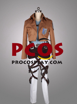 Immagine di Shingeki no Kyojin Bertolt Hoover Recon Corps Costume Cosplay mp000872