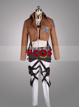 Picture of Attack on Titan Shingeki no Kyojin Sasha Blouse Recon Corps Cosplay Costume mp000995