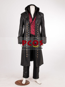 Immagine di Once Upon a Time Killian Jones Captain Hook Cosplay Costume mp001994