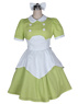 Picture of BioShock Little Sister Green Plaid Cosplay Costumes mp001632