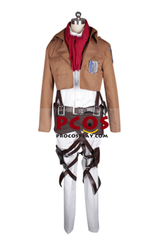 Picture of Shingeki no Kyojin Mikasa Ackermann Recon Corps Cosplay Costume mp001140