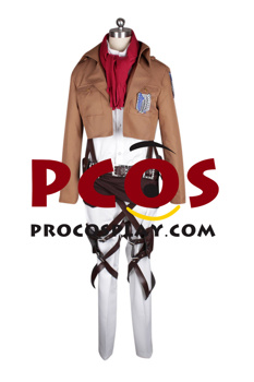 Immagine di Shingeki no Kyojin Mikasa Ackermann Recon Corps Costume Cosplay mp001140