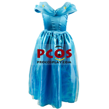 Picture of New Film Cinderella Cosplay Dress for Little Girl mp002547