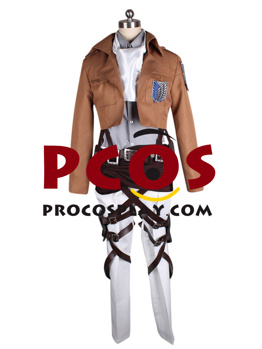 Immagine di Shingeki no Kyojin Levi Rivaille Recon Corps Costume Cosplay mp000744