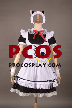 Picture of Lolita Alice Cat's love Maidservant Cosplay Costume mp002757 