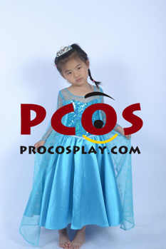 Picture of Frozen Elsa Cosplay Costume For Child mp002768