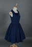 Picture of Lolita Blue Cosplay Sleeveless Dress mp002770