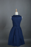 Picture of Lolita Blue Cosplay Sleeveless Dress mp002770