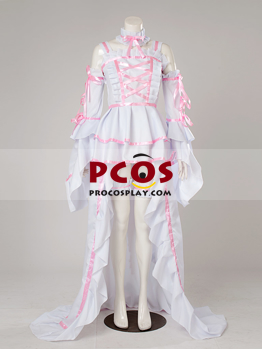 Picture of White Deluxe Chobits Chi Prom Dress Cosplay Costumes mp000313