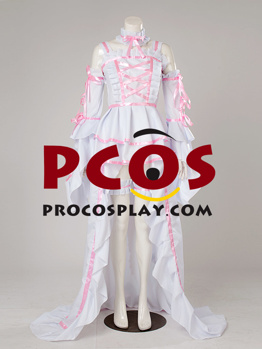 Picture of White Deluxe Chobits Chi Prom Dress Cosplay Costumes mp000313