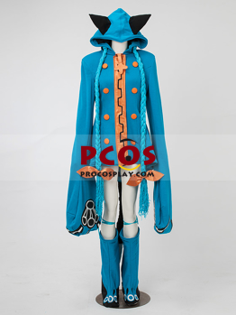 Picture of BlazBlue Taokaka Blue Cosplay Costume mp002158