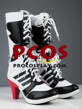 Bild von versandfertigen Harley Quinn Cosplay-Schuhen mp002858