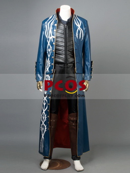 Picture of Devil May Cry 3 Vergil Cosplay Costume mp002710- Clearance