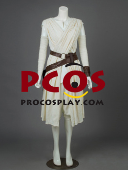 Bild des versandfertigen The Force Awakens Rey Cosplay-Kostüms mp003186