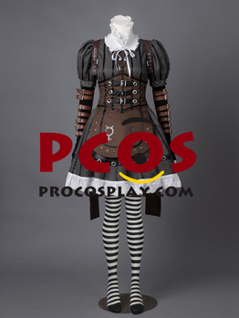 Image de Alice: Madness Returns Alice Steamdress Cosplay Costumes mp000200