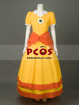 Immagine di Super Mario Bros Princess Peach Cosplay Costume mp003318
