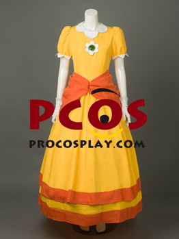 Immagine di Super Mario Bros Princess Peach Cosplay Costume mp003318