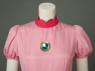 Immagine di Super Mario Bros Princess Peach Pink Cosplay Costume mp003319