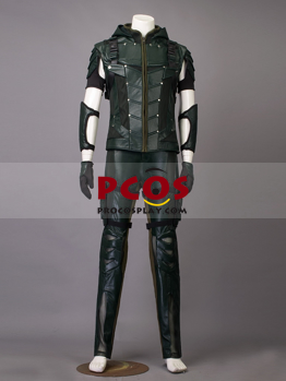 Image de Green Arrow Saison 4 Oliver Queen Cosplay Costume mp003215