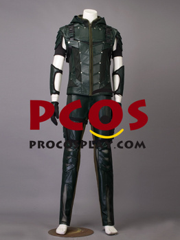 Immagine di Green Arrow Season 4 Oliver Queen Cosplay Costume mp003215