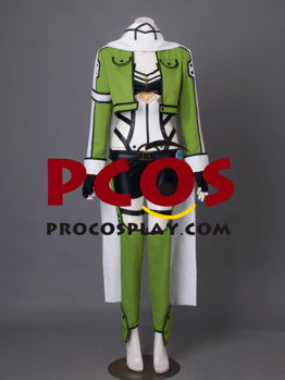 Picture of Sword Art Online 2 Phantom Bullet Gun Gale Online Shino Asada Cosplay Costume mp001585