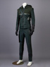 Photo de prêt à expédier vert flèche Oliver Queen Cosplay Costume mp001219