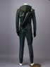 Photo de prêt à expédier vert flèche Oliver Queen Cosplay Costume mp001219