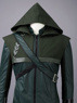 Imagen del disfraz de Cosplay de Green Arrow Oliver Queen listo para enviar mp001219