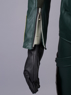 Photo de prêt à expédier vert flèche Oliver Queen Cosplay Costume mp001219