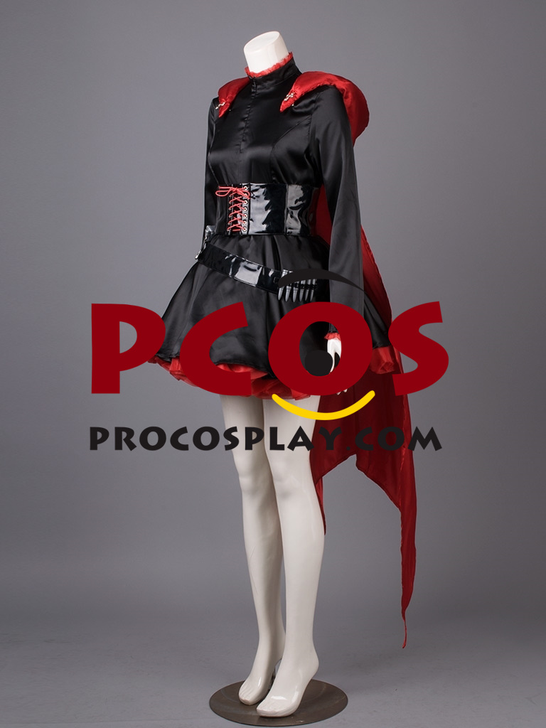 RWBYRed Trailer Ruby Rose Cosplay Halloween Costume for Girls Best