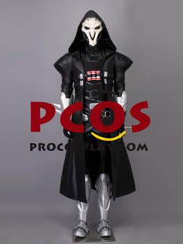 Photo de prêt à expédier Overwatch Reaper Cosplay Costume mp003369