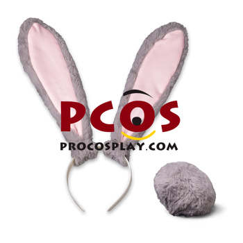 Изображение готовых к отправке Zootopia Zootropolis Judy Hopps Cosplay Ears and Tail mp003479